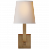 Бра Visual Comfort Square Sconce Brass