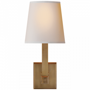 Бра Visual Comfort Square Sconce Brass
