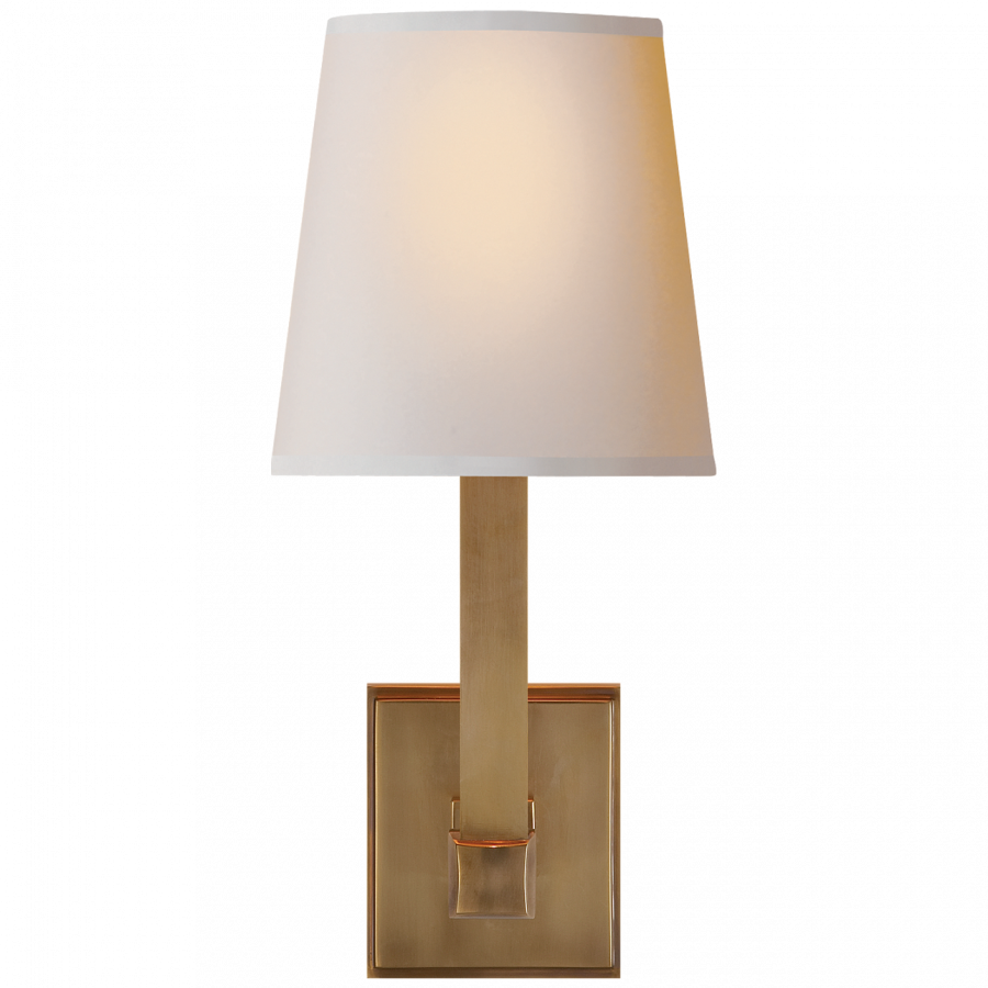Бра Visual Comfort Square Sconce Brass