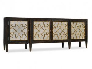 Буфет HOOKER FURNITURE SANCTUARY 4-DOOR MIRRORED DARK