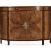 Буфет Jonathan Charles Crotch Walnut Demilune Sideboard