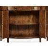 Буфет Jonathan Charles Crotch Walnut Demilune Sideboard