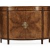 Буфет Jonathan Charles Crotch Walnut Demilune Sideboard