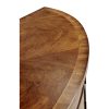 Буфет Jonathan Charles Crotch Walnut Demilune Sideboard
