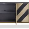 Буфет Liang and Eimil UNMA SIDEBOARD BLACK/BRASS