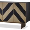 Буфет Liang and Eimil UNMA SIDEBOARD BLACK/BRASS