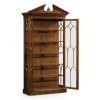 Витрина Jonathan Charles Glazed Walnut Display Cabinet