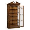 Витрина Jonathan Charles Glazed Walnut Display Cabinet
