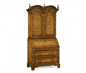 Витрина Jonathan Charles Queen Anne pollard veneer bureau cabinet