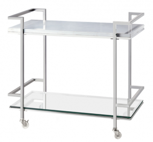 Декоративный стол Bassett Mirror Velma Bar Cart