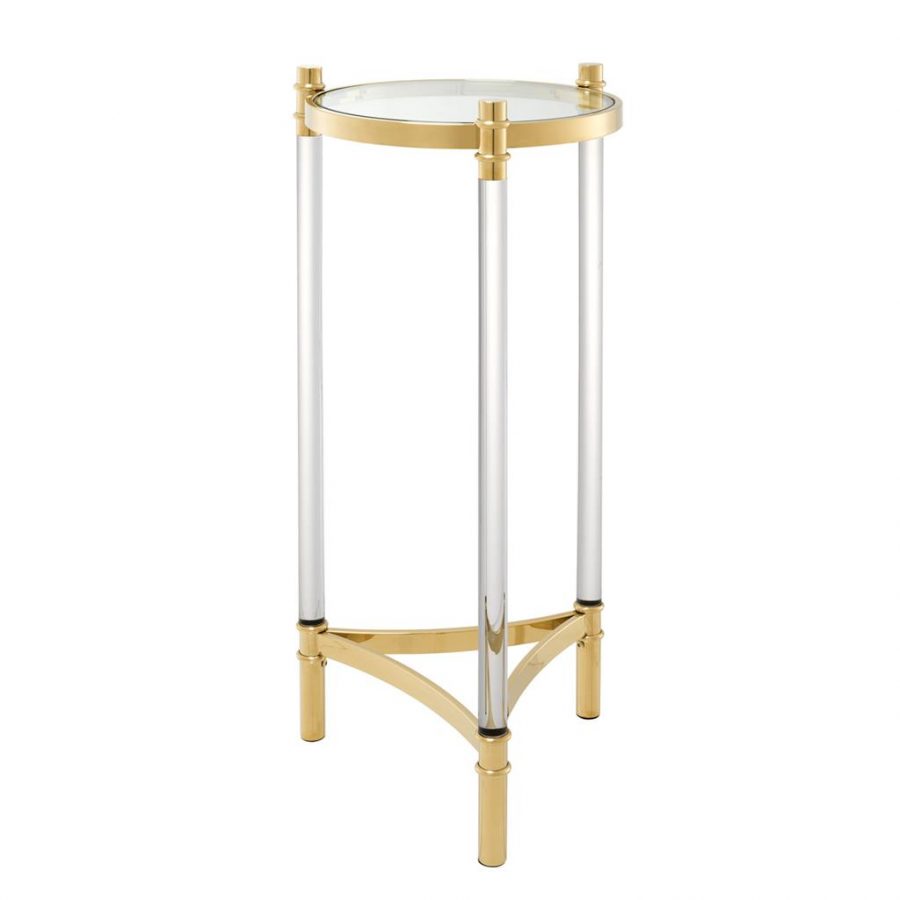 Декоративный стол EICHHOLTZ COLUMN TRENTO BRASS