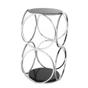 Декоративный стол EICHHOLTZ Side Table Alister Silver
