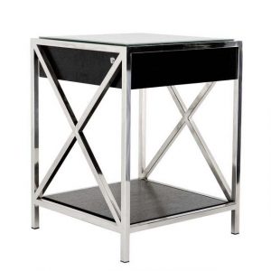 Декоративный стол EICHHOLTZ Side Table Beverly Hills Black