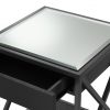Декоративный стол EICHHOLTZ Side Table Beverly Hills Black Wood