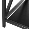 Декоративный стол EICHHOLTZ Side Table Beverly Hills Black Wood