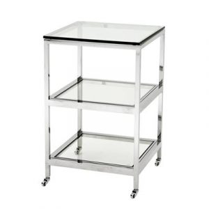 Декоративный стол EICHHOLTZ Side Table Hutton Silver