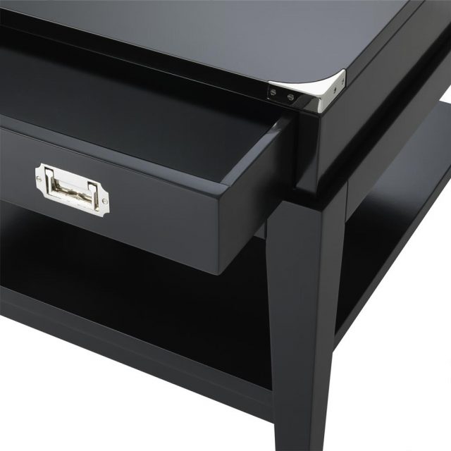 Декоративный стол EICHHOLTZ Side Table Military Black