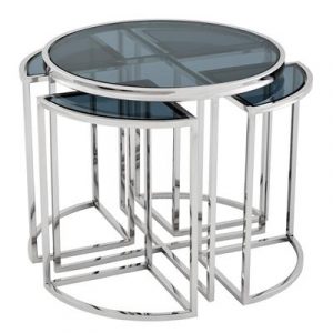 Декоративный стол EICHHOLTZ Side Table Padova Silver (Vicenza)