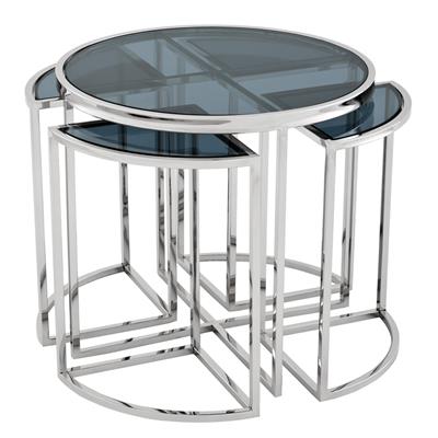 Декоративный стол EICHHOLTZ Side Table Padova Silver (Vicenza)