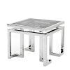 Декоративный стол EICHHOLTZ Side Table Palmer Silver