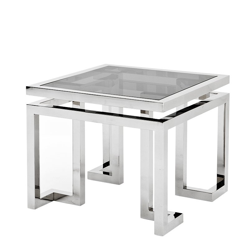 Декоративный стол EICHHOLTZ Side Table Palmer Silver