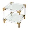 Декоративный стол EICHHOLTZ Side Table Royalton Brass