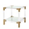 Декоративный стол EICHHOLTZ Side Table Royalton Brass