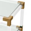 Декоративный стол EICHHOLTZ Side Table Royalton Brass