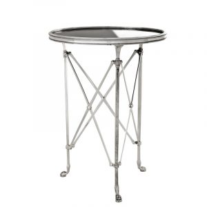 Декоративный стол EICHHOLTZ Side Table St Etienne L Silver