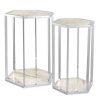 Декоративный стол EICHHOLTZ Side Table Taro set of 2 White