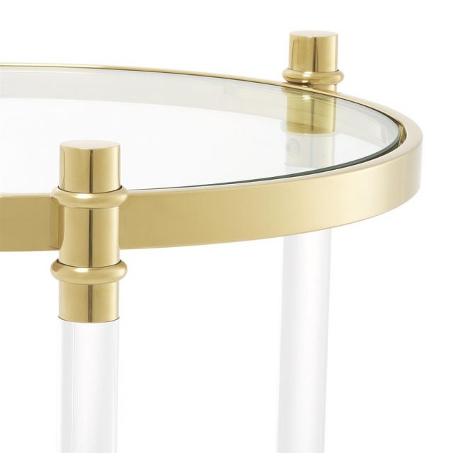 Декоративный стол EICHHOLTZ Side Table Trento Brass