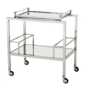 Декоративный стол EICHHOLTZ Trolley Majestic Silver