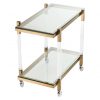 Декоративный стол EICHHOLTZ Trolley Royalton Brass