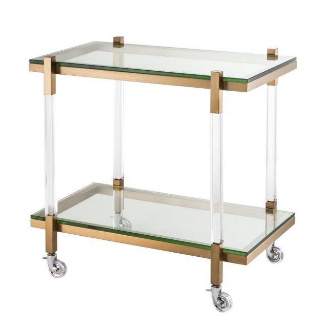 Декоративный стол EICHHOLTZ Trolley Royalton Brass