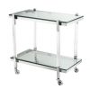 Декоративный стол EICHHOLTZ Trolley Royalton Steel