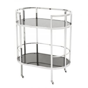 Декоративный стол EICHHOLTZ Trolley Townhouse Silver