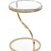 Декоративный стол John-Richard Antique Brass Accent Table