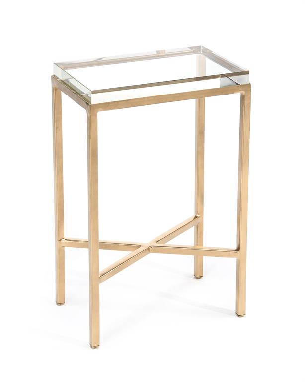 Декоративный стол John-Richard Glass Block 15" Side Table