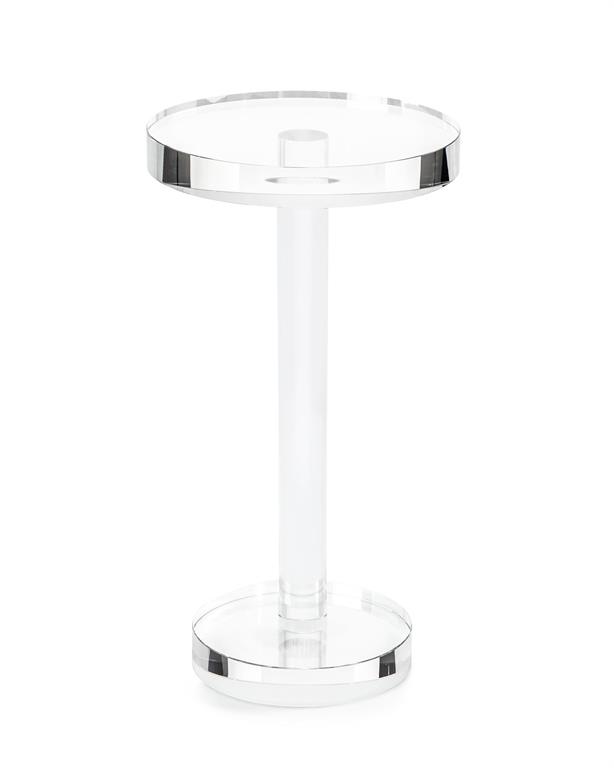 Декоративный стол John-Richard Round Crystal Martini Table