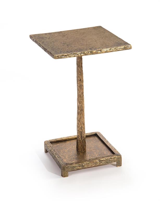 Декоративный стол John-Richard Textured Martini Table Antique Brass