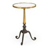 Декоративный стол Jonathan Charles Anitque Brass End Table