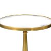 Декоративный стол Jonathan Charles Anitque Brass End Table