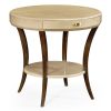 Декоративный стол Jonathan Charles Art Deco Round with Drawer Side Table