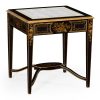 Декоративный стол Jonathan Charles Black & Eglomise Square Side Table