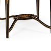 Декоративный стол Jonathan Charles Black & Eglomise Square Side Table