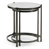 Декоративный стол Jonathan Charles Eglomise & Bronze Iron Round Nest
