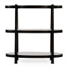 Декоративный стол Jonathan Charles Eglomise & Bronze Small Iron Three-Tier Table