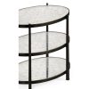 Декоративный стол Jonathan Charles Eglomise & Bronze Small Iron Three-Tier Table