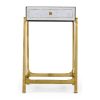 Декоративный стол Jonathan Charles Eglomise & Gilded Iron Box Top Side Table