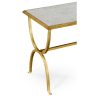 Декоративный стол Jonathan Charles Eglomise & Gilded Iron Rectangular Lamp Table